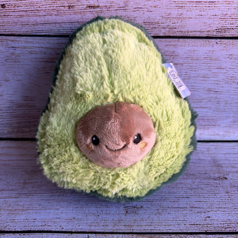 Squishable Avocado 9" Plush Comfort Food Stuffed Animal Soft Toy New
